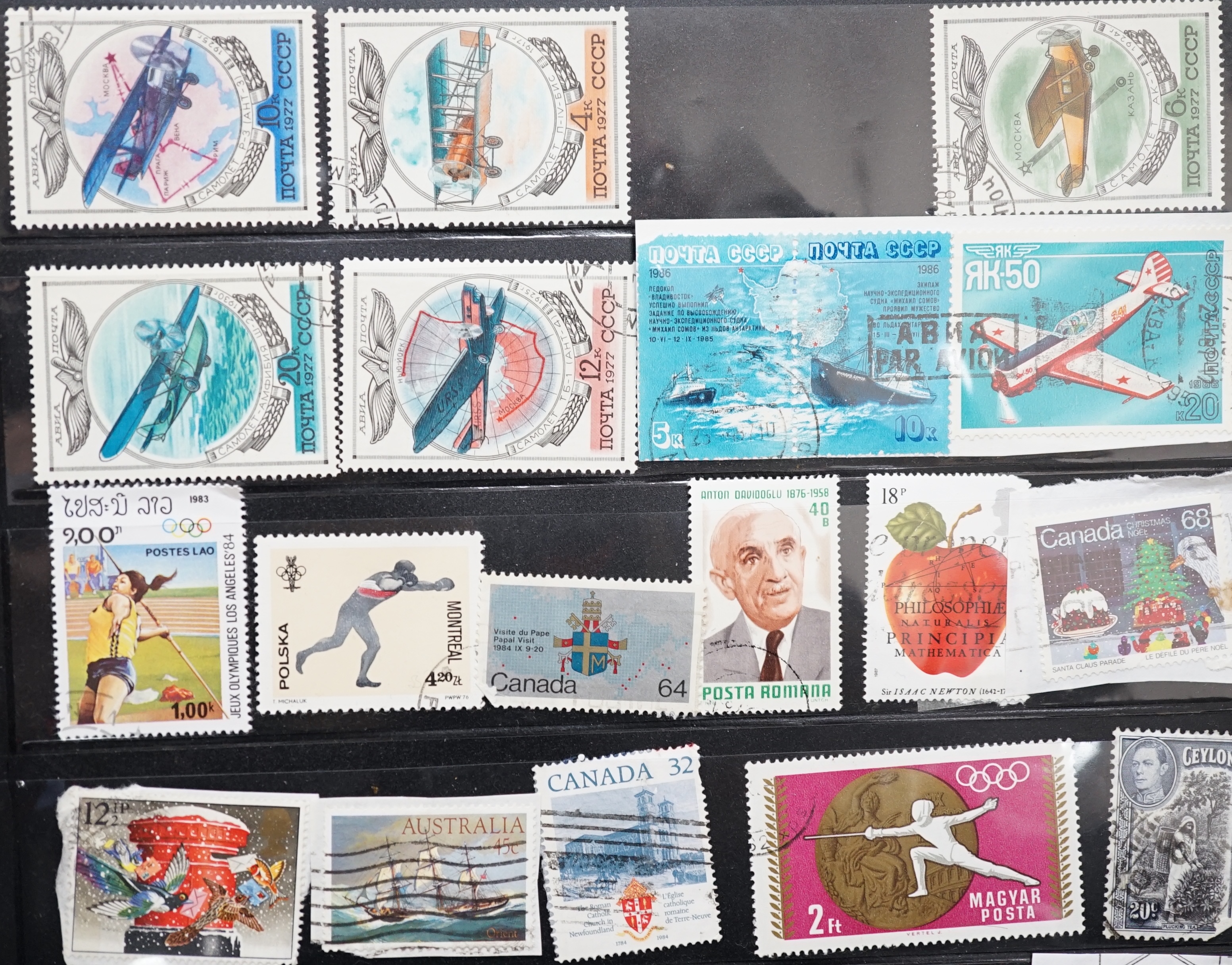 A quantity of stamps